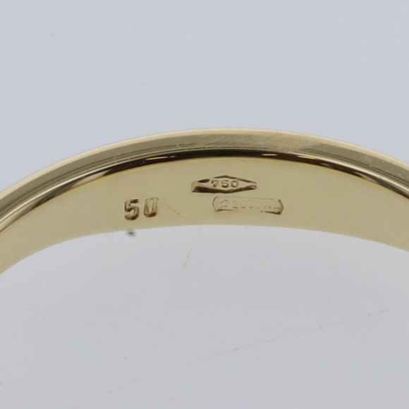 CARTIER Ring Love Me Double B47868400 K18 White Gold Yellow No. 10 Ladies - Picture 6 of 10